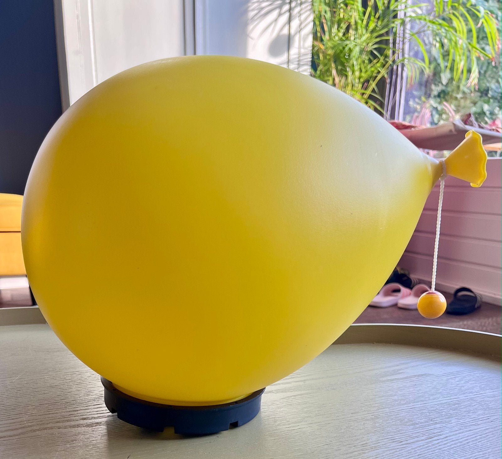 Vintage Bilumen Ballon lamp - Geel, Kunststof, Gebruikt, Overige merken, Vintage