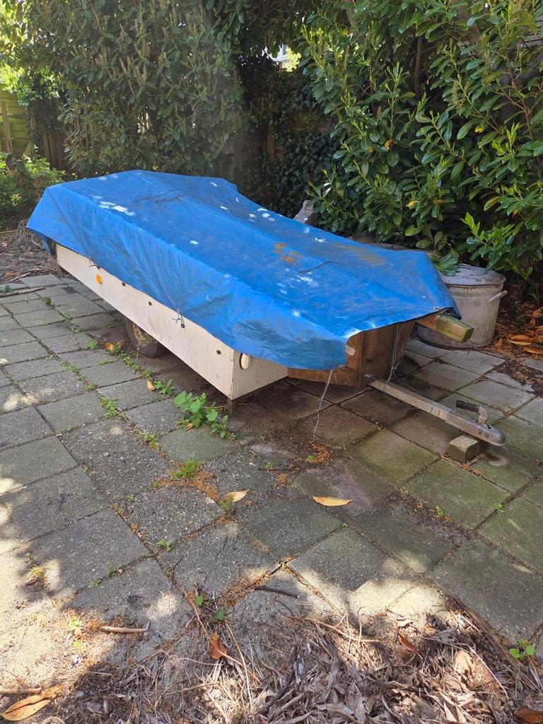 Aanhangwagen Aanhanger met snelkoppeling, Auto diversen, Ophalen, Gebruikt