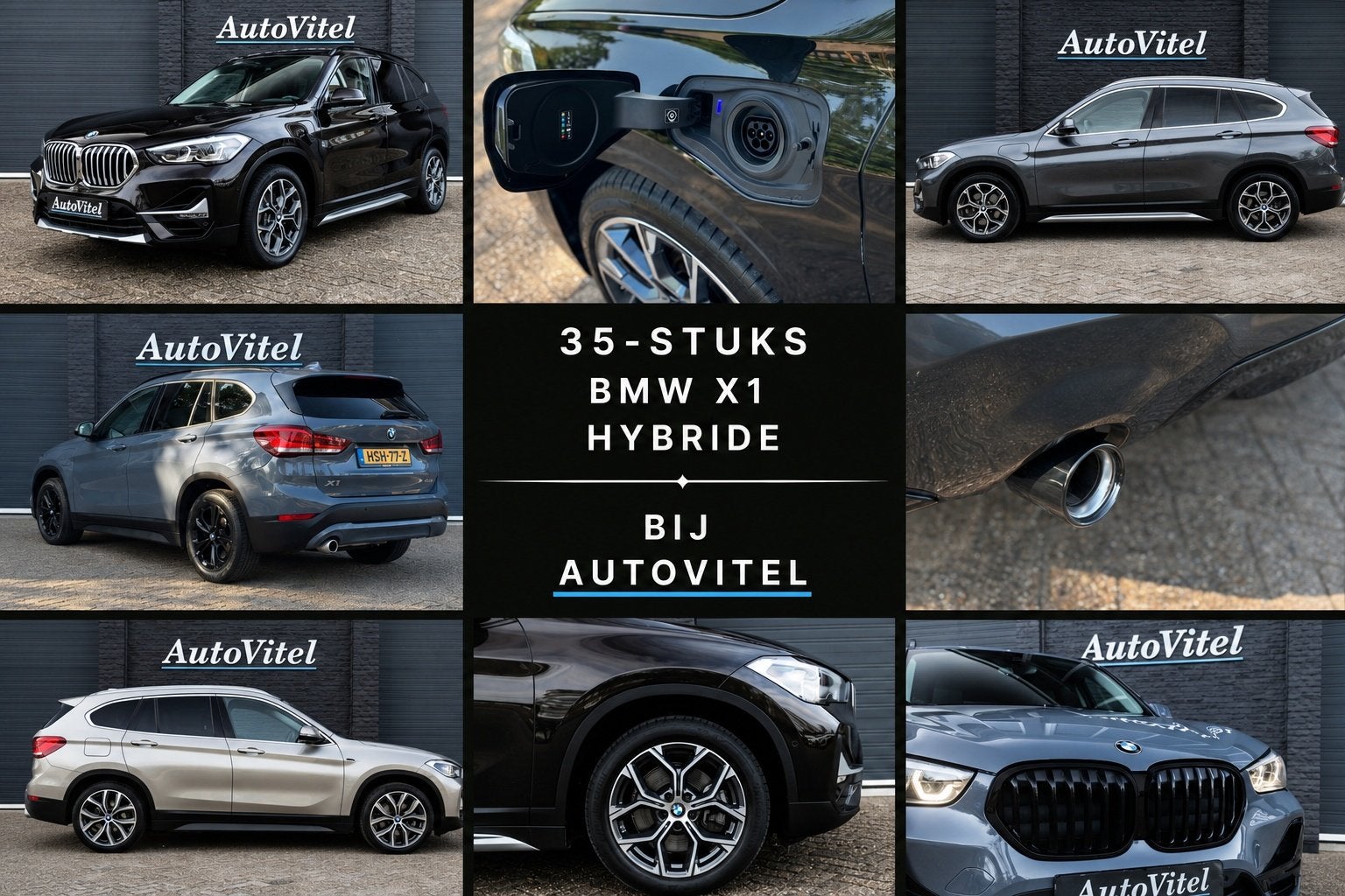 BMW X1 xDrive25e | Camera | Elektrische Klep | LED | PDC V +, Auto's, BMW, Stof, Gebruikt, 95 pk, Wit