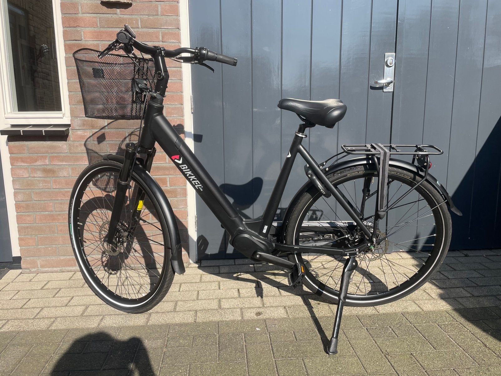 Heel nette elektrische stadsfiets, merk Bikkel, Ophalen of Verzenden, Zo goed als nieuw