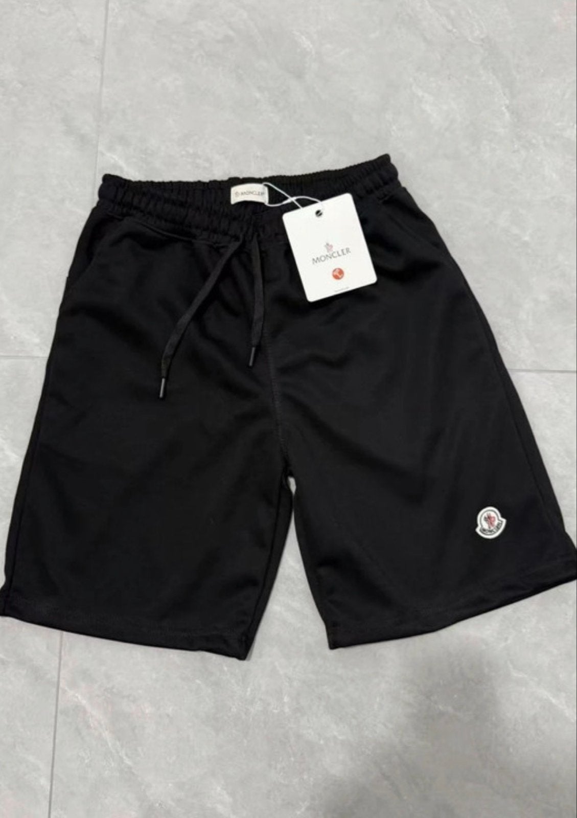 Moncler korte broek, Verzenden, Nieuw, Zwart