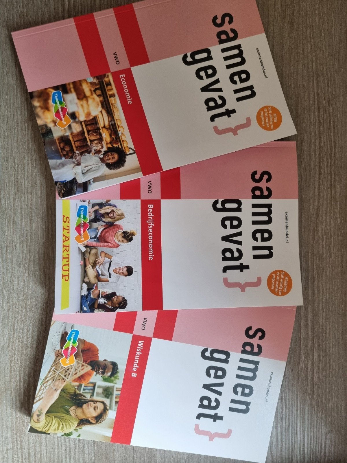 VWO Samengevat Economie, Bedrijfseconomie en Wiskunde B, Ophalen of Verzenden, Zo goed als nieuw, VWO, Overige vakken