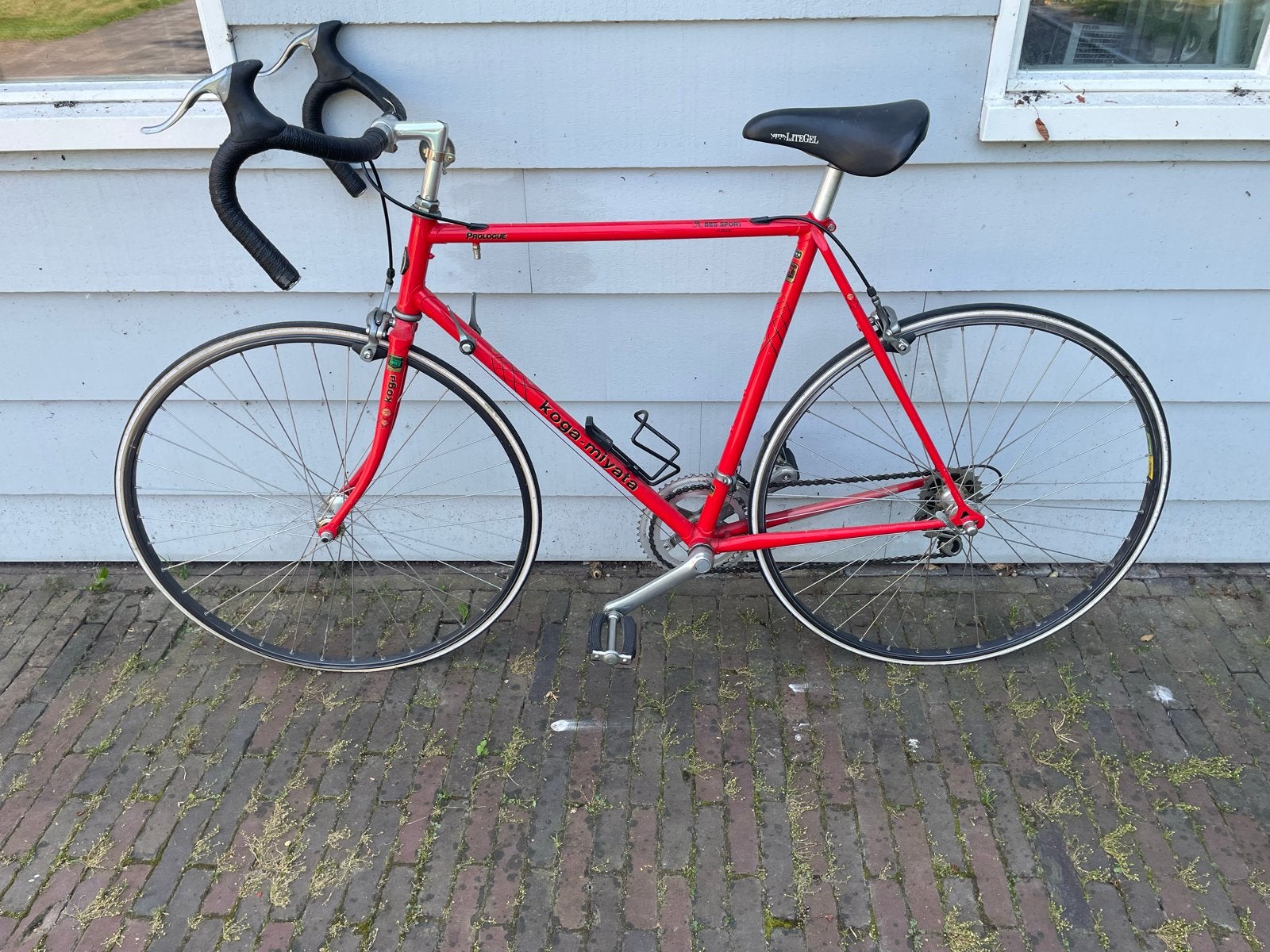 Vintage Koga Miyata racefiets 56 inch Proloque, Fietsen en Brommers, Fietsen | Racefietsen, Ophalen, 28 inch, Gebruikt, Koga Miyata