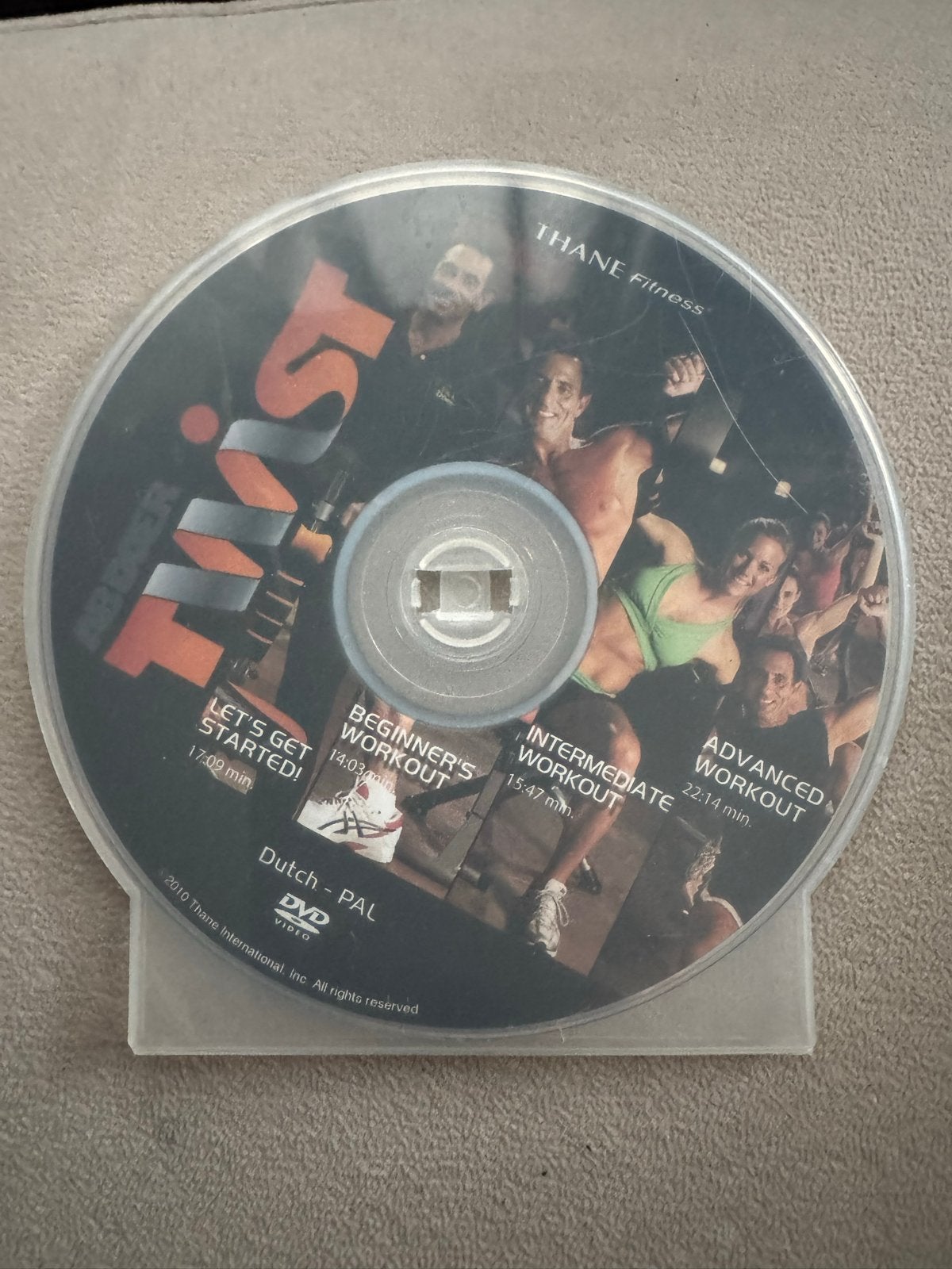 Thane Fitness Ab Roller Twist DVD - Workout Instructie, Cursus of Instructie, Alle leeftijden, Ophalen of Verzenden, Gebruikt