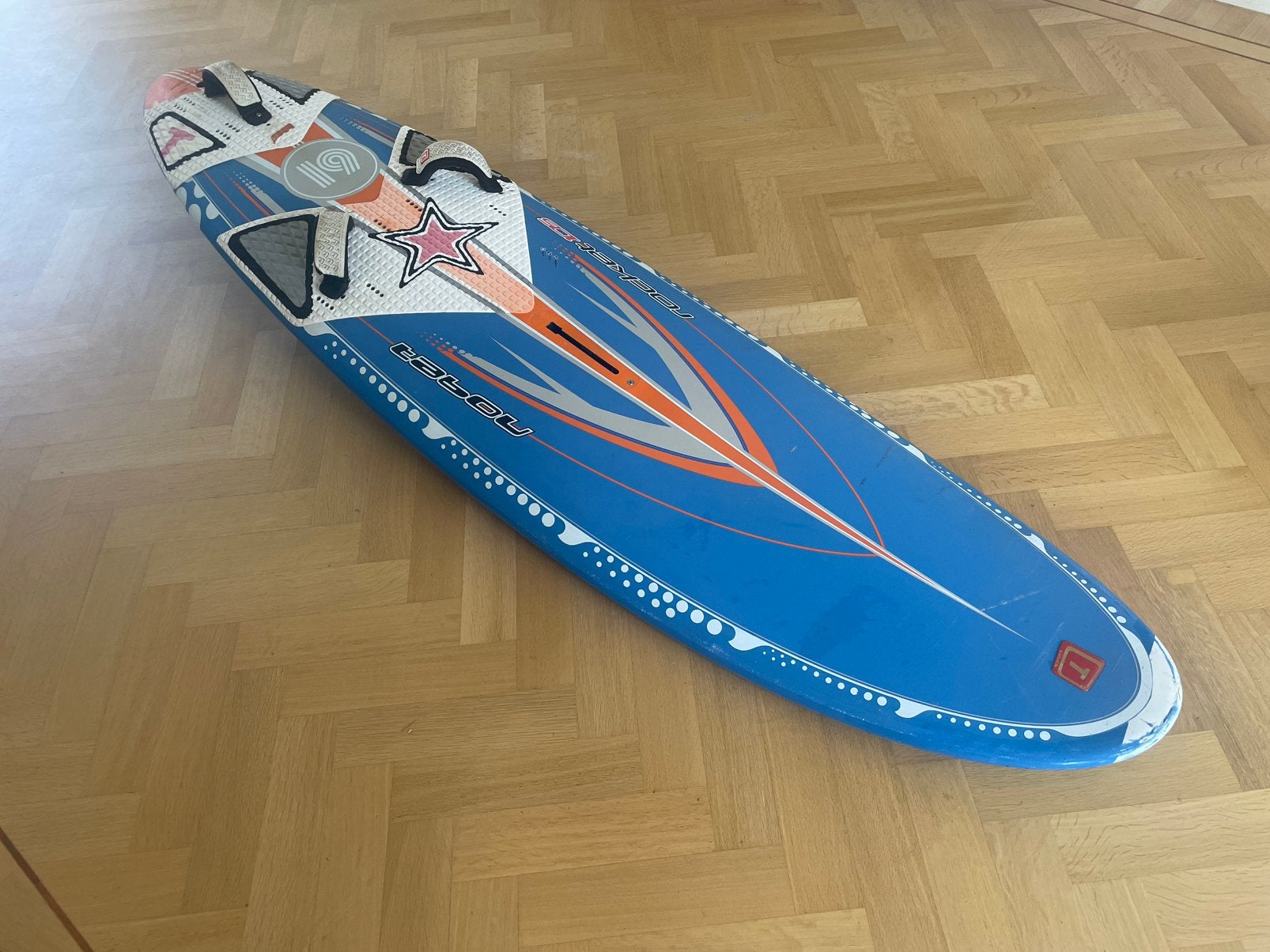 Volledige windsurfset (ook los te koop), Watersport en Boten, Ophalen, Gebruikt, Minder dan 250 cm, Met mast