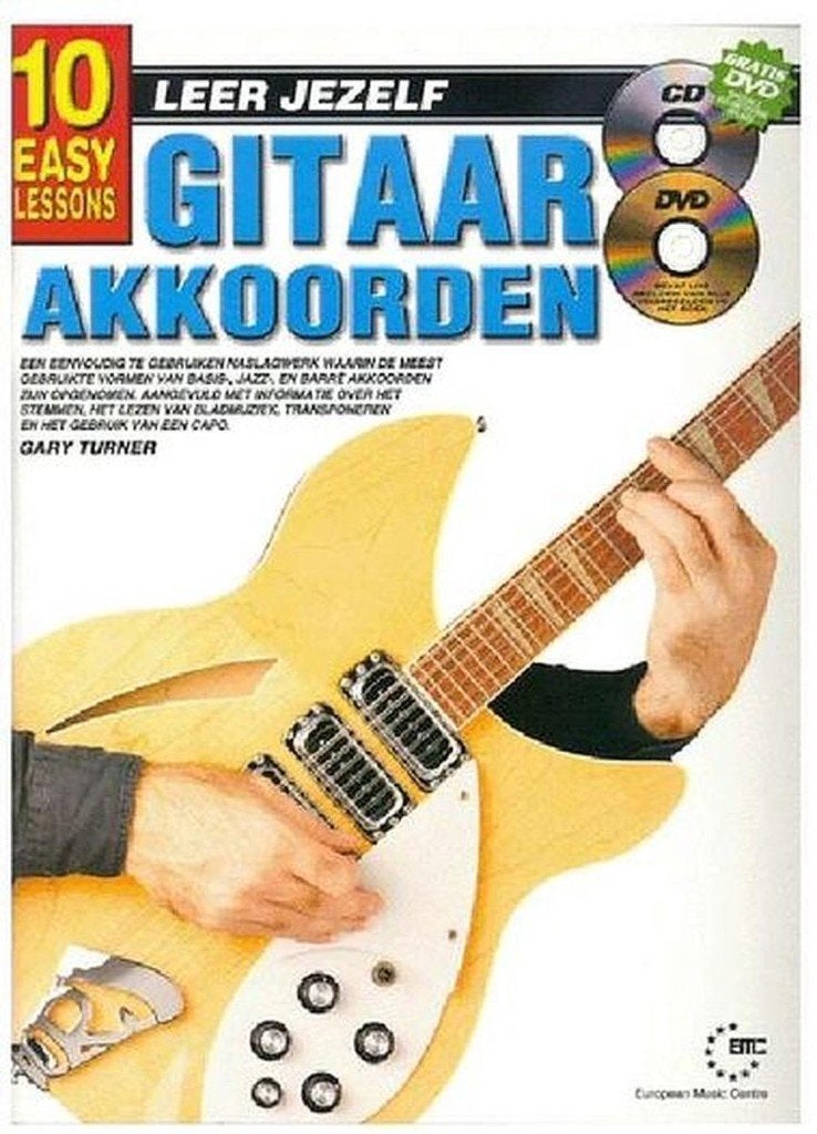 leer jezelf gitaarakkoorden, Ophalen of Verzenden, Nieuw, Les of Cursus, Populair