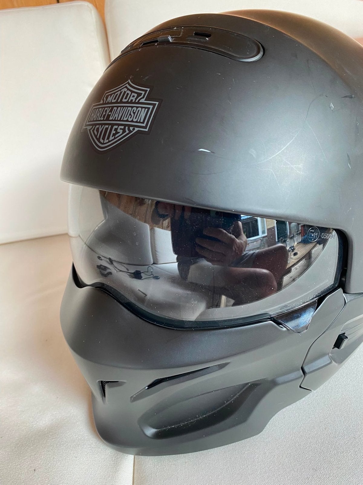 Harley-Davidson Jethelm HD-X04 Mat Zwart XXL, Overige merken, Heren, Jethelm, Ophalen of Verzenden