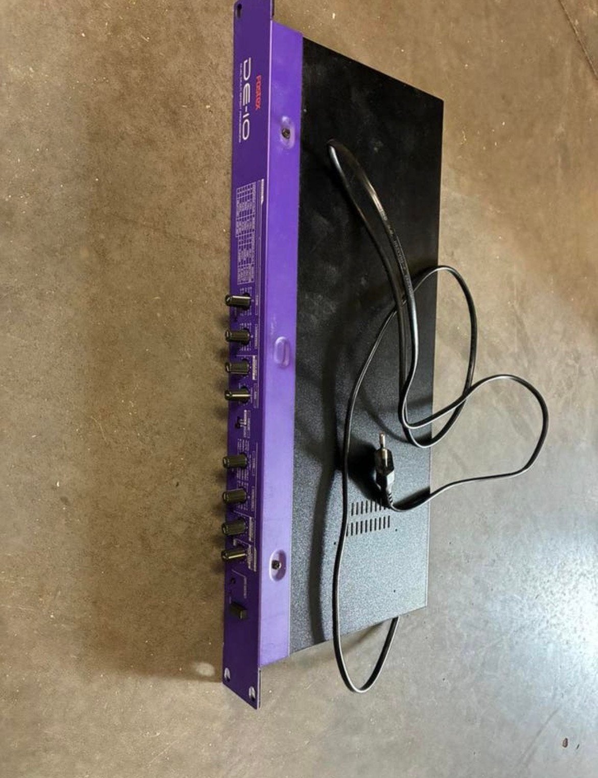 Te koop Nette originele Fostex DE-10 Multi effect processor, Ophalen of Verzenden, Zo goed als nieuw, Overige typen