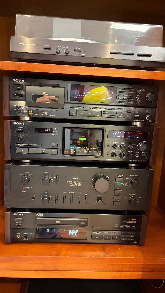 sony Extreme Series Stereo Set, met Sansui versterker, ZGAN, Ophalen, Losse componenten, Sony, Tuner of Radio