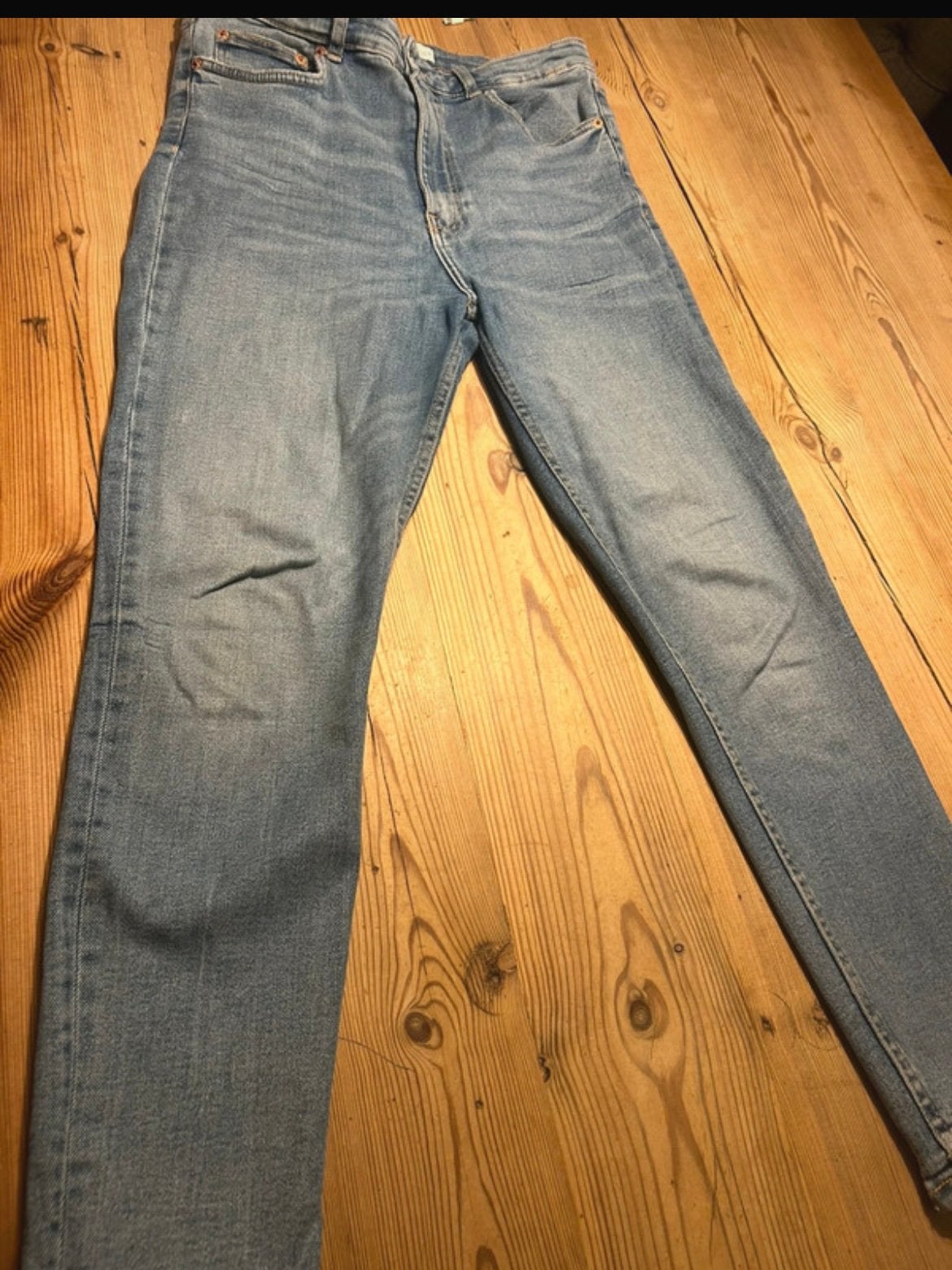 Zara jeans blauw, maat 42, Ophalen of Verzenden, Zo goed als nieuw, Blauw, W30 - W32 (confectie 38/40)