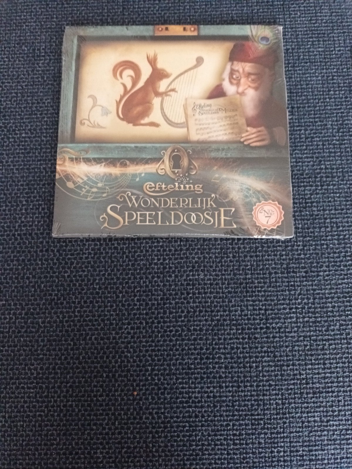Efteling WONDERLIJK SPEELDOOSJE NO: 7 - NIEUW in folie, Cd's en Dvd's, Cd's | Kinderen en Jeugd, Ophalen of Verzenden, Nieuw in verpakking
