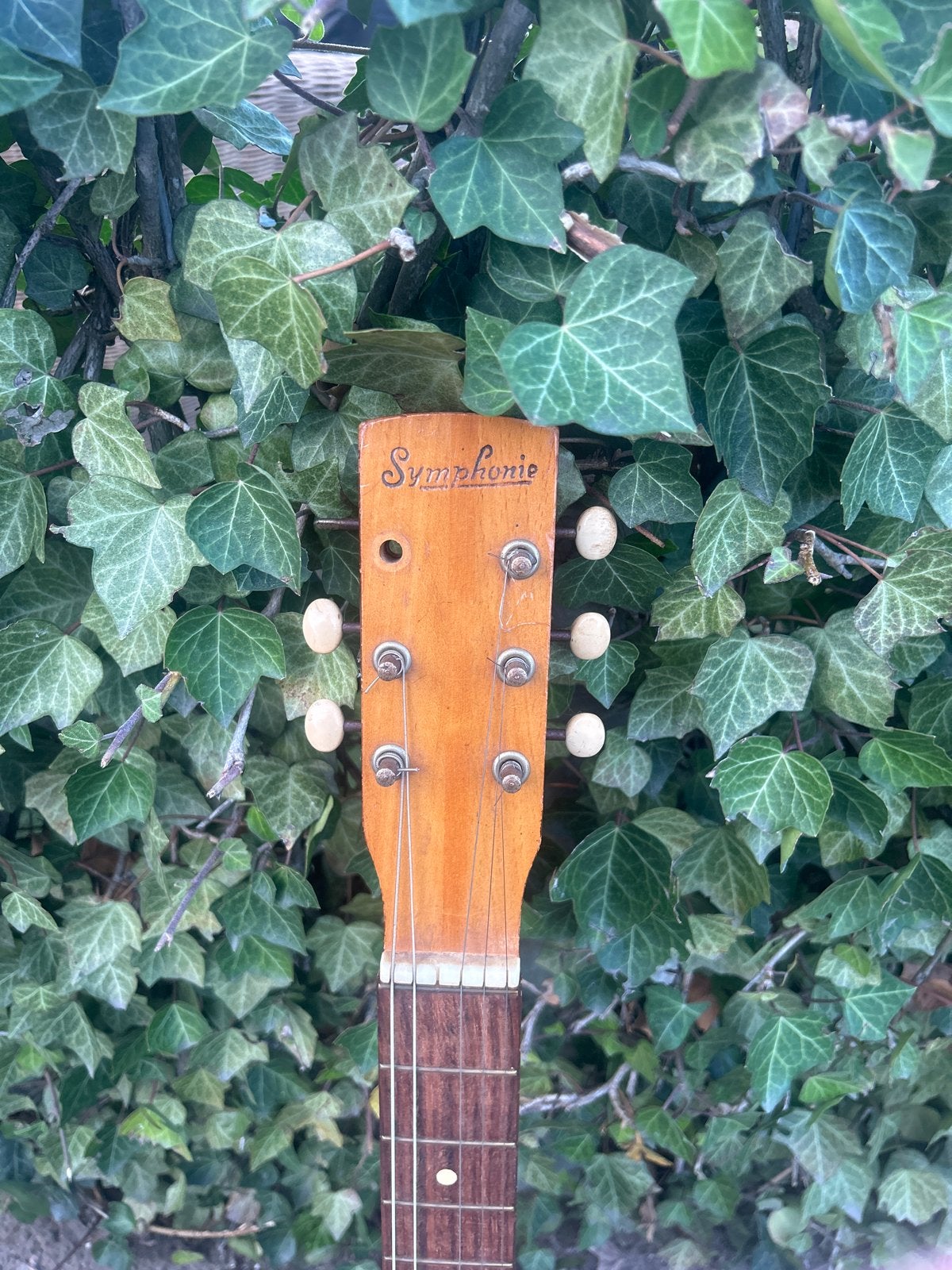 Vintage Symphonie Western gitaar - Gebruikt, Muziek en Instrumenten, Ophalen of Verzenden, Gebruikt, Western- of Steelstringgitaar