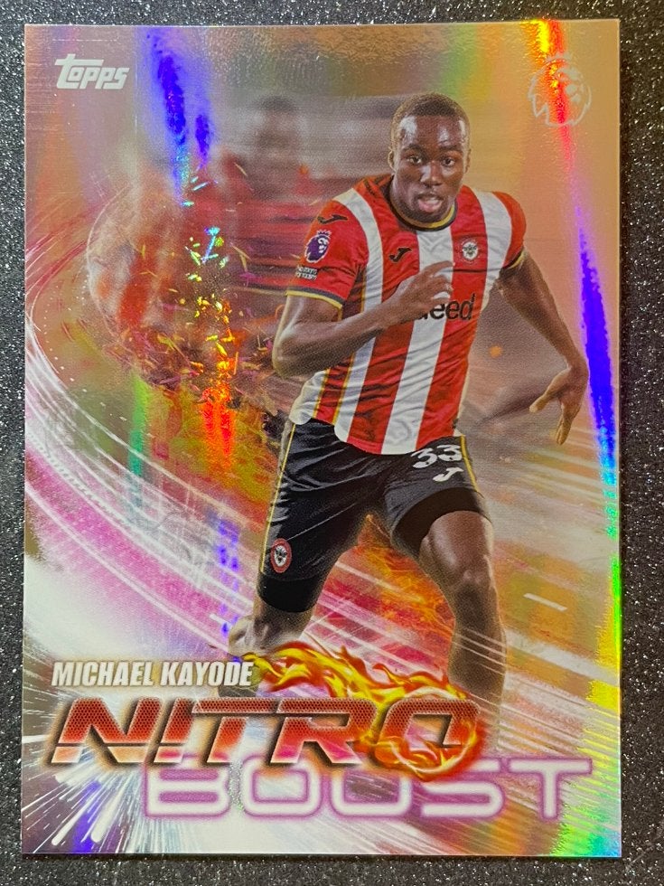 Topps Flagship Premier League 26/27   NITRO BOOST   KAYODE, Hobby en Vrije tijd, Stickers en Plaatjes, Verzenden, Zo goed als nieuw