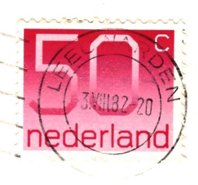 42710 Ameland 80+ Gelopen met Postzegel, Ophalen of Verzenden, 1980 tot heden, Gelopen, Waddeneilanden