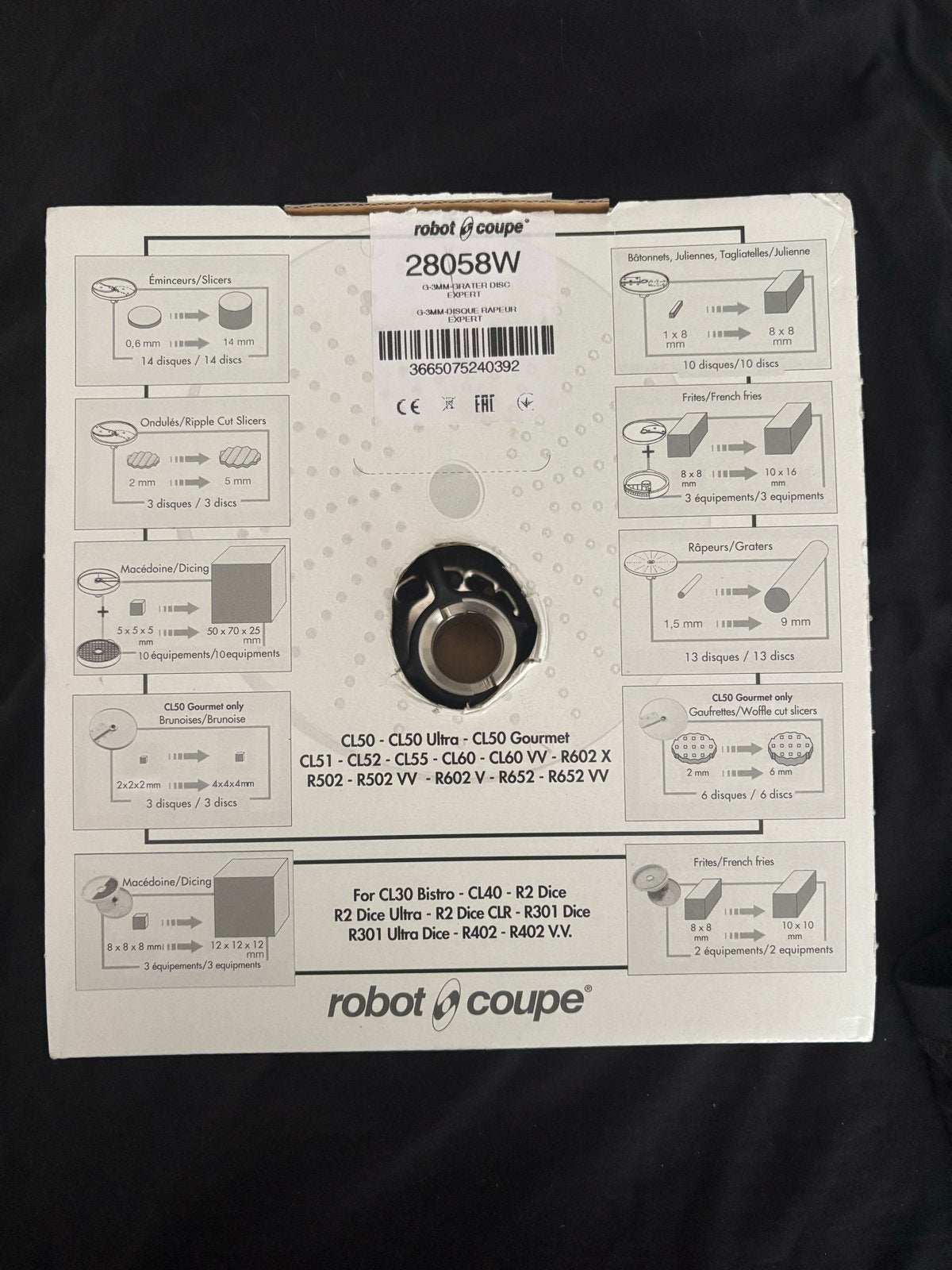 Robot Coupe Grater, Ophalen, Nieuw