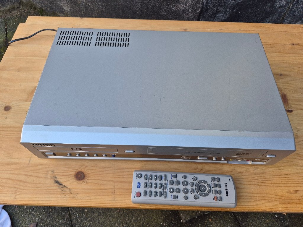 Samsung SV-DVD55 DVD/VCR Speler Combi,, Ophalen, Gebruikt, Dvd-recorder, Samsung