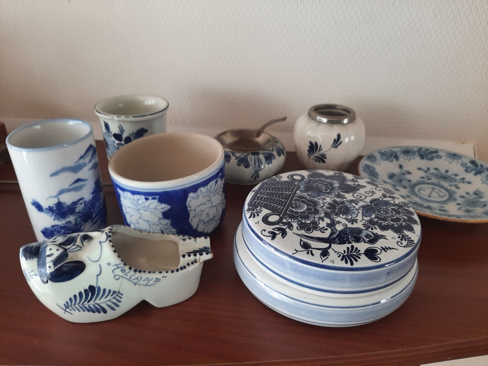 delfts blauwe spulletjes, Antiek en Kunst, Antiek | Keramiek en Aardewerk, Ophalen