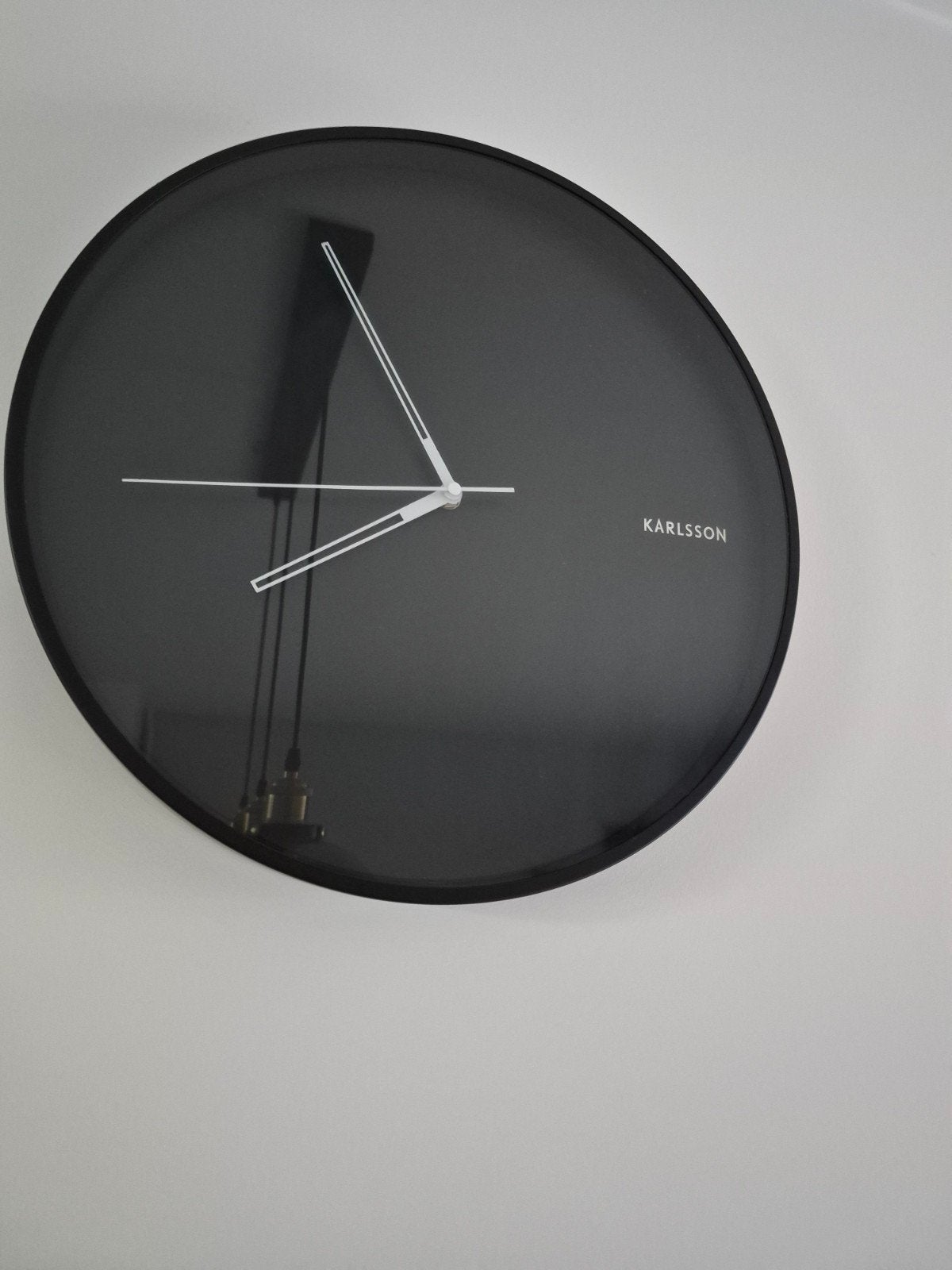 Mooie zwarte klok, Ophalen, Wandklok