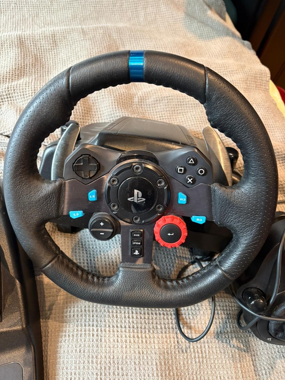 Logitech G29 racestuur met pedalen en schakelpook, Ophalen, Zo goed als nieuw, Stuur of Pedalen, PlayStation 4