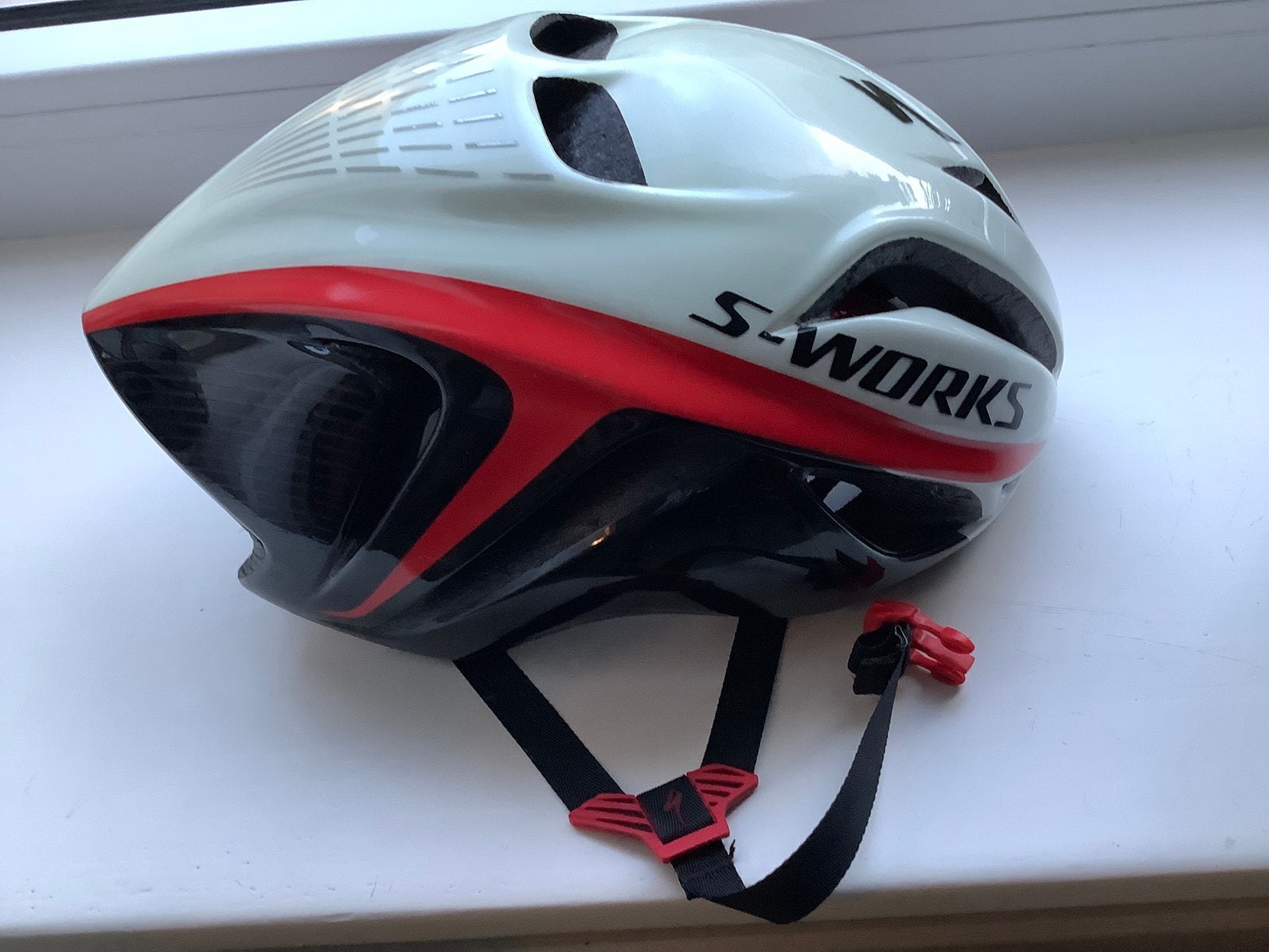 Racefiets helm S WORKS, Fietsen en Brommers, Ophalen of Verzenden, Gebruikt, L, Heer