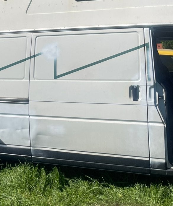Volkswagen VW T4 schuifdeur rechts, Ophalen, Rechts, Volkswagen, Deur