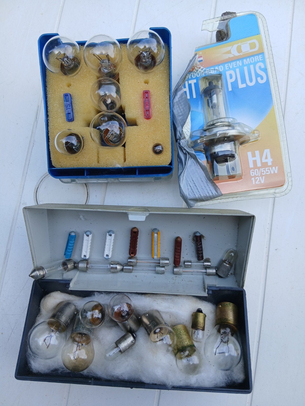 Diverse auto lampen en zekeringen oldtimer, Ophalen of Verzenden, Gebruikt, Universele onderdelen