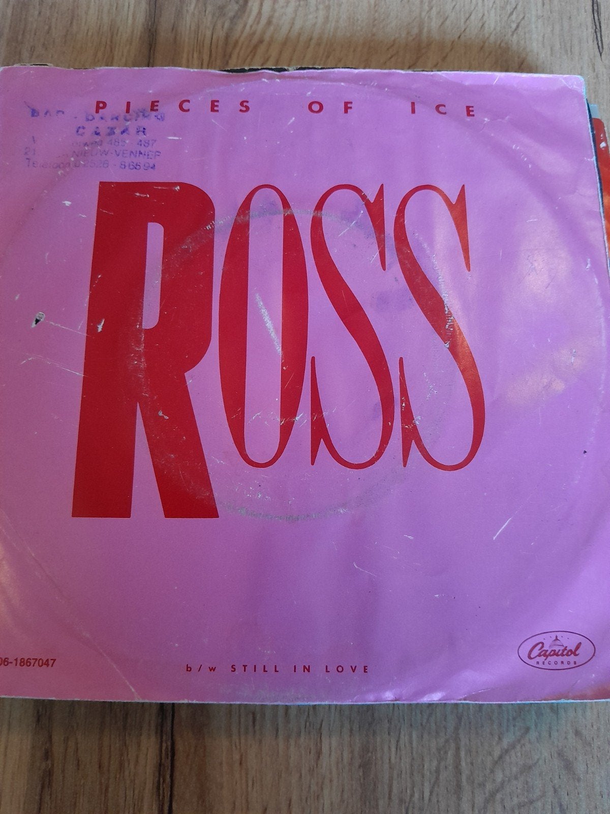 diana ross 7inch pieces of ice, Ophalen of Verzenden, Zo goed als nieuw, Pop