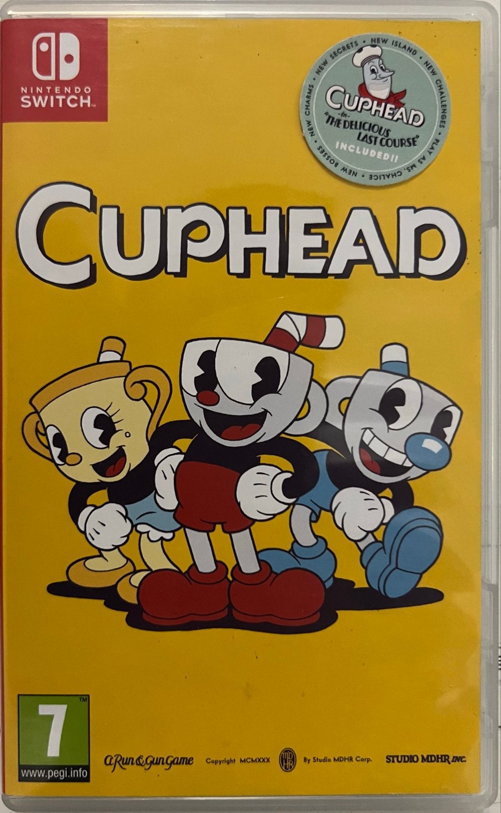 Cuphead Nintendo Switch Game, Met games, Met 2 controllers, Ophalen of Verzenden, Zo goed als nieuw