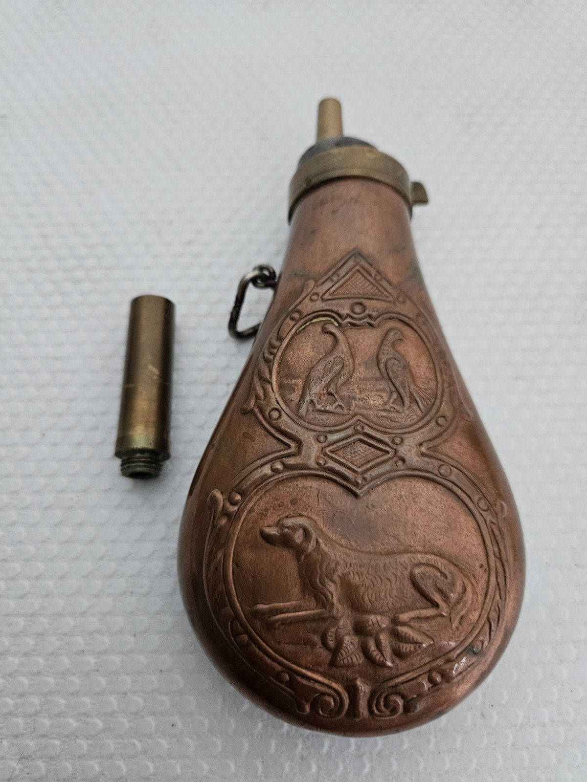 Kruitfles., Verzamelen, Militaria | Algemeen, Ophalen of Verzenden, Landmacht, Nederland