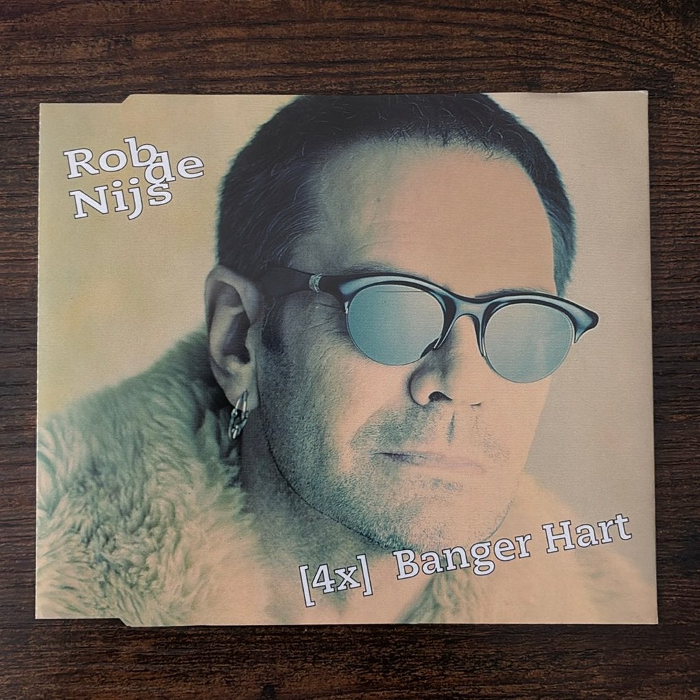 CD Single Rob de Nijs - Bnager Hart, Gebruikt, Pop, Ophalen of Verzenden, Single
