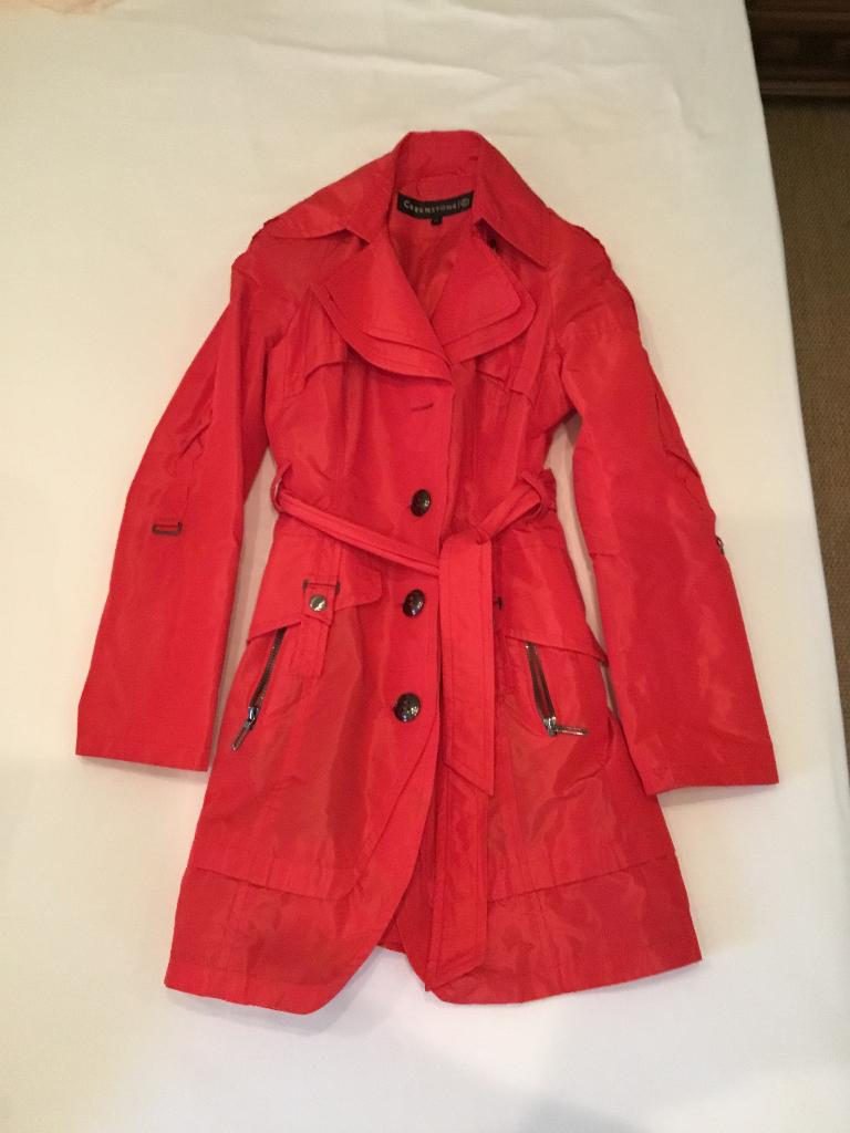 Trenchcoat, Ophalen, Creenstone, Zo goed als nieuw, Maat 36 (S)