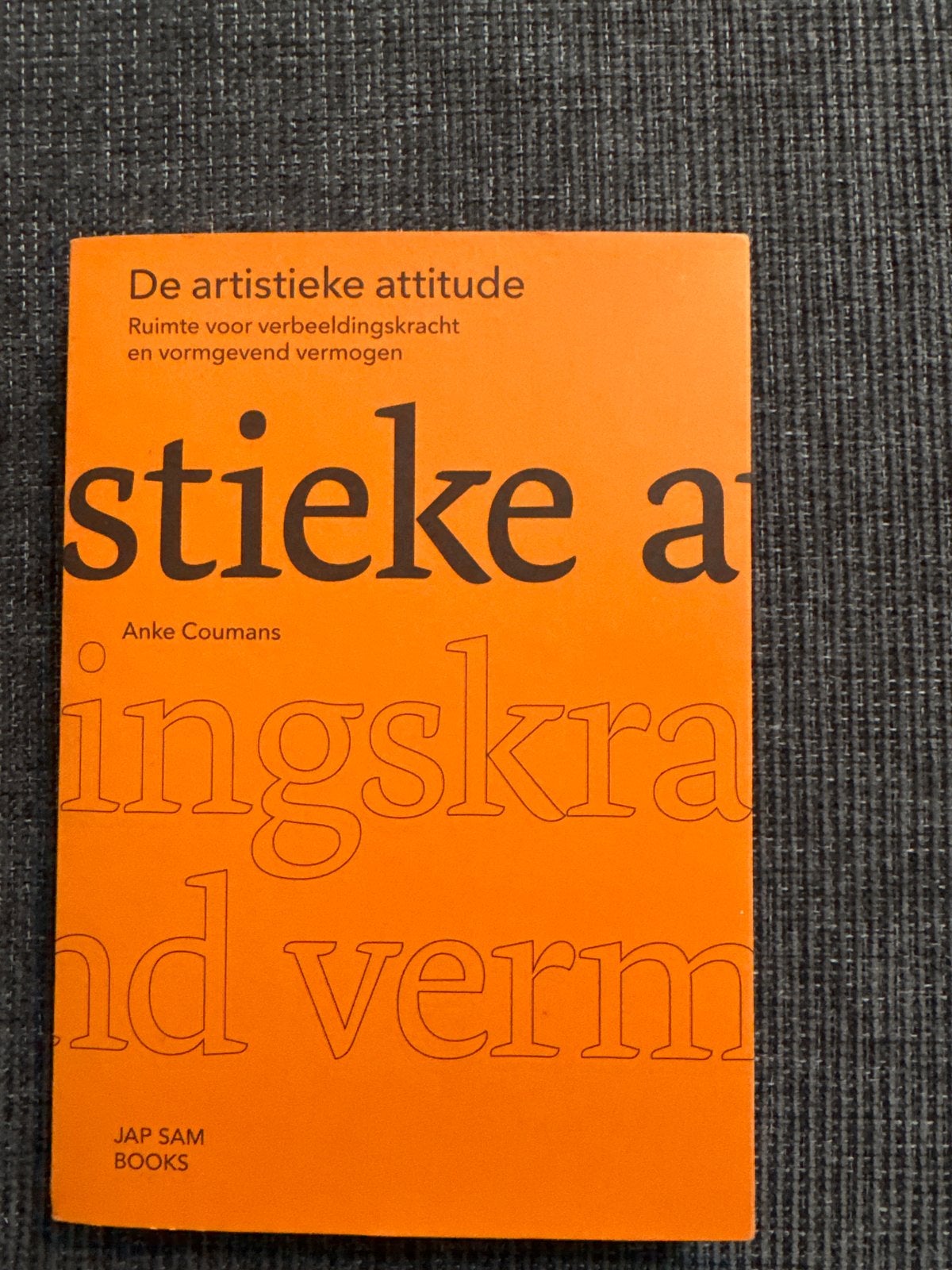 De artistieke attitude - Anke Coumans (Zo goed als nieuw), Ophalen of Verzenden, Zo goed als nieuw, Nederland