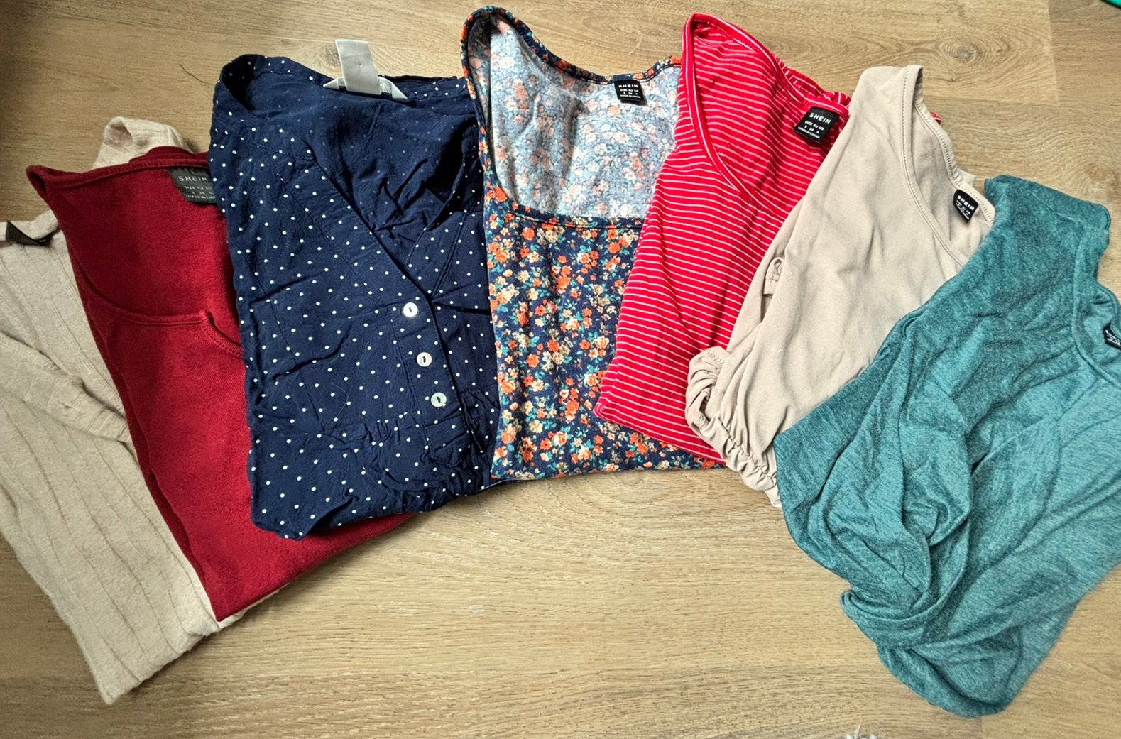 Groot pakket zwangerschapskleding maat S (35+ items), Ophalen of Verzenden, Gedragen, Maat 36 (S)