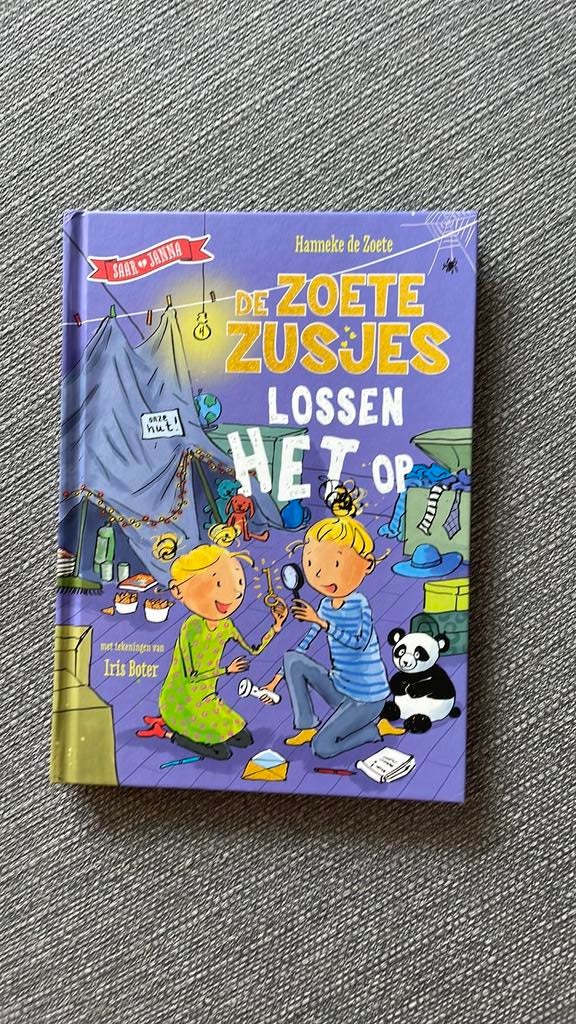 De zoete zusjes lossen het op - Iris Boter, Ophalen of Verzenden, Zo goed als nieuw, Fictie algemeen