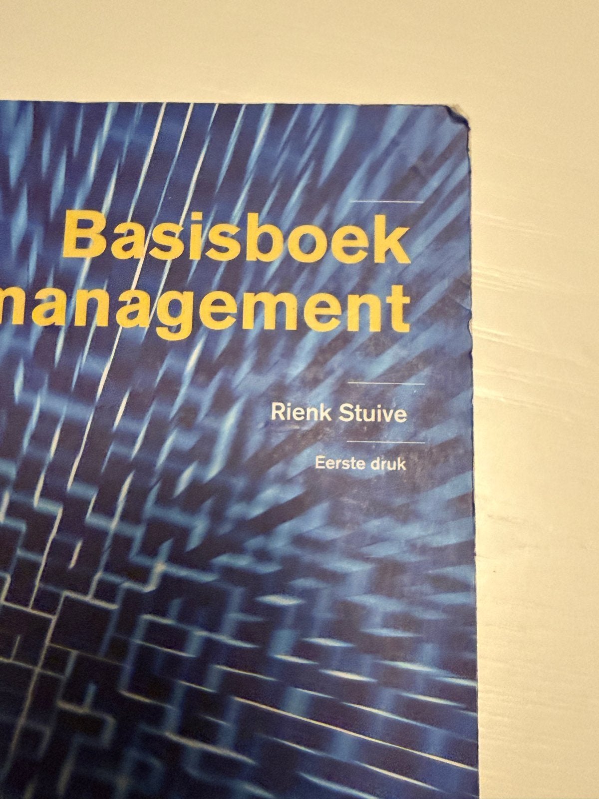 Basisboek Procesmanagement - Rienck Stuive, Boeken, Ophalen of Verzenden, Gamma, Gelezen, HBO