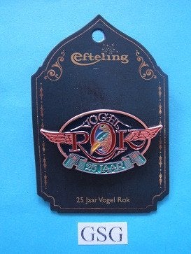 25 jaar Vogelrok nr. EPP452-01, Verzamelen, Efteling, Ophalen, Nieuw, Button of Speldje