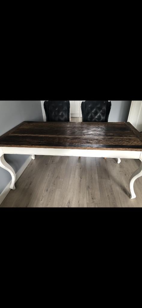Eettafel van Rivièra Maison, Huis en Inrichting, Tafels | Eettafels, Gebruikt, Landelijk, 150 tot 200 cm, Vier personen