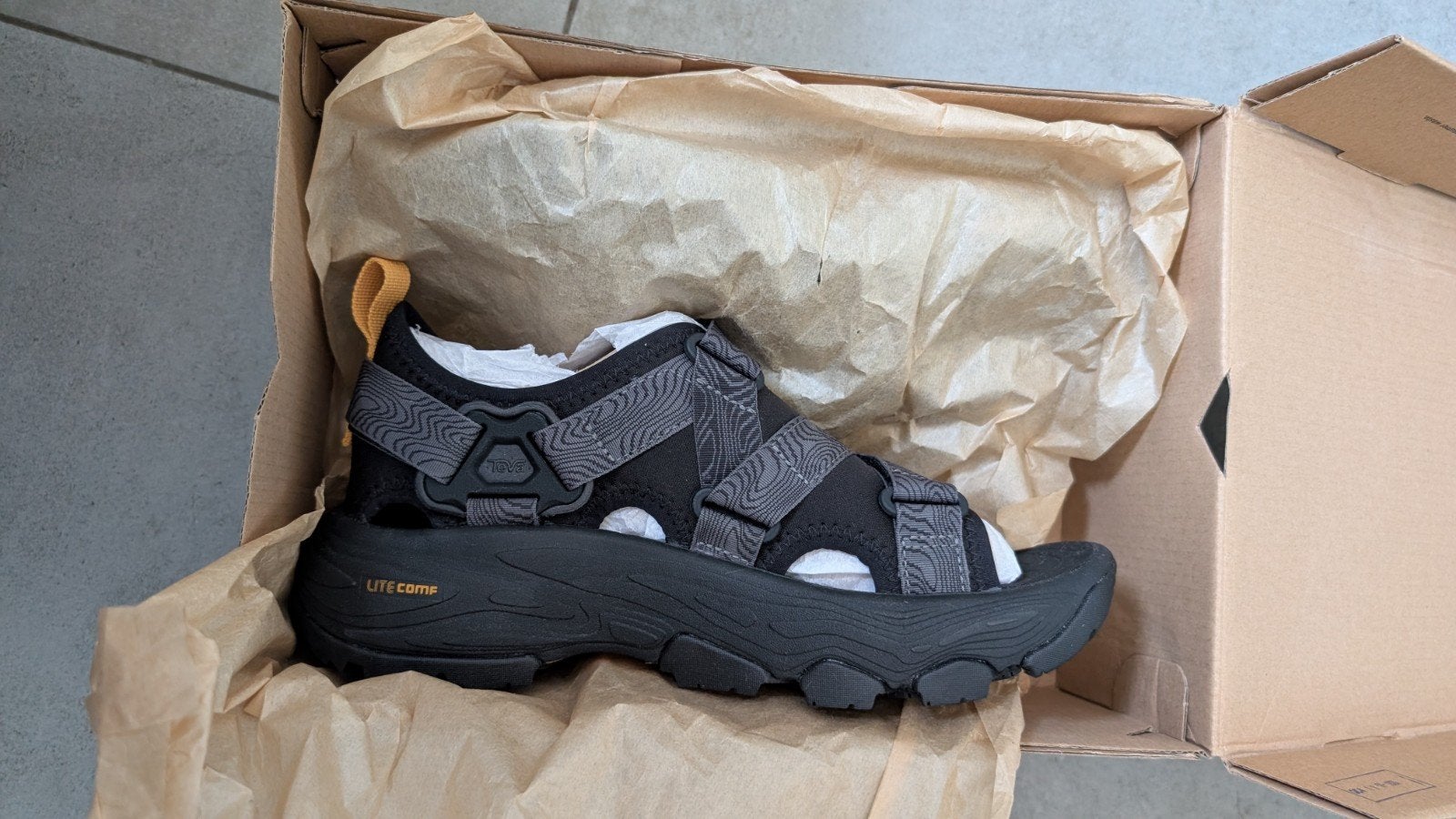 Teva sandalen "Grandview Max"  Nieuw in doos! Ongebruikt., Zwart, Nieuw, Teva, Sandalen of Muiltjes