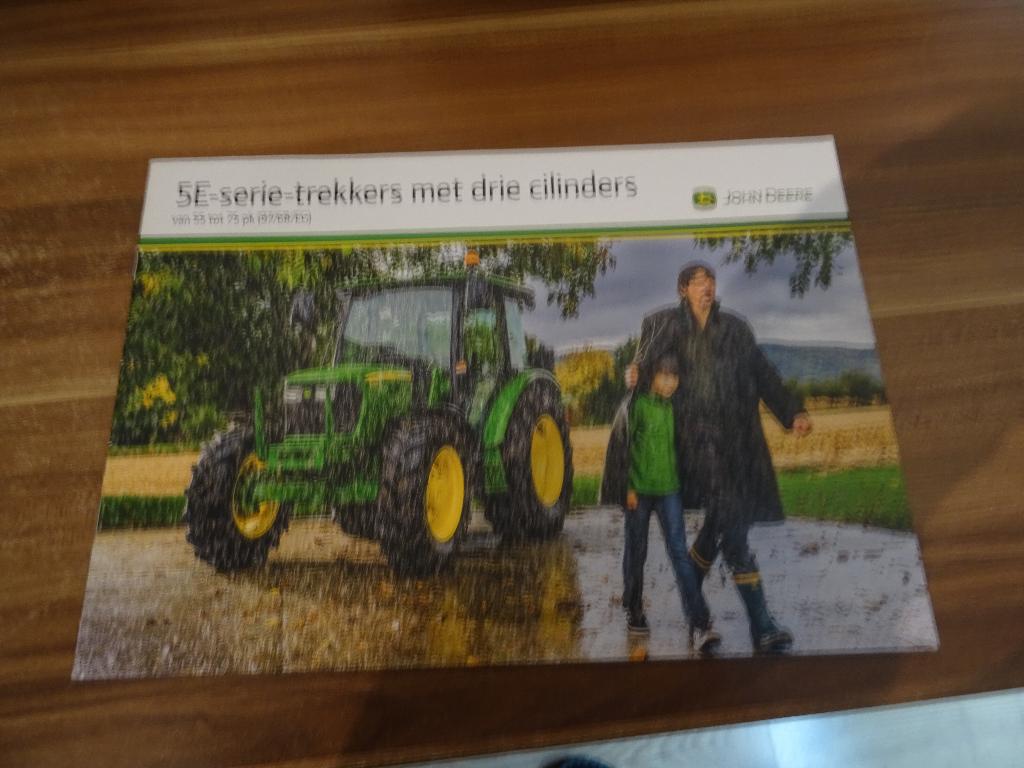 John deere 5E Trekkers folders, Ophalen of Verzenden, Zo goed als nieuw, Folder