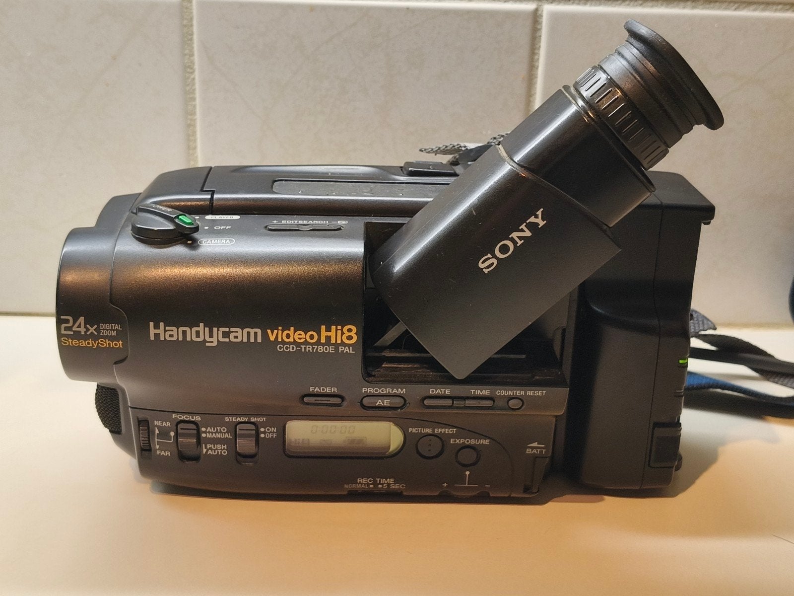 Sony Handycam video Hi8 CCD-TR780E PAL - Vintage Camcorder, Gebruikt, 20x of meer, Overige soorten, Ophalen of Verzenden
