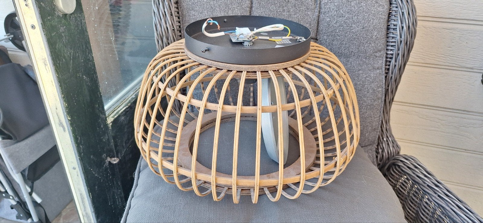 plafond lamp, Ophalen of Verzenden, Zo goed als nieuw, Rond