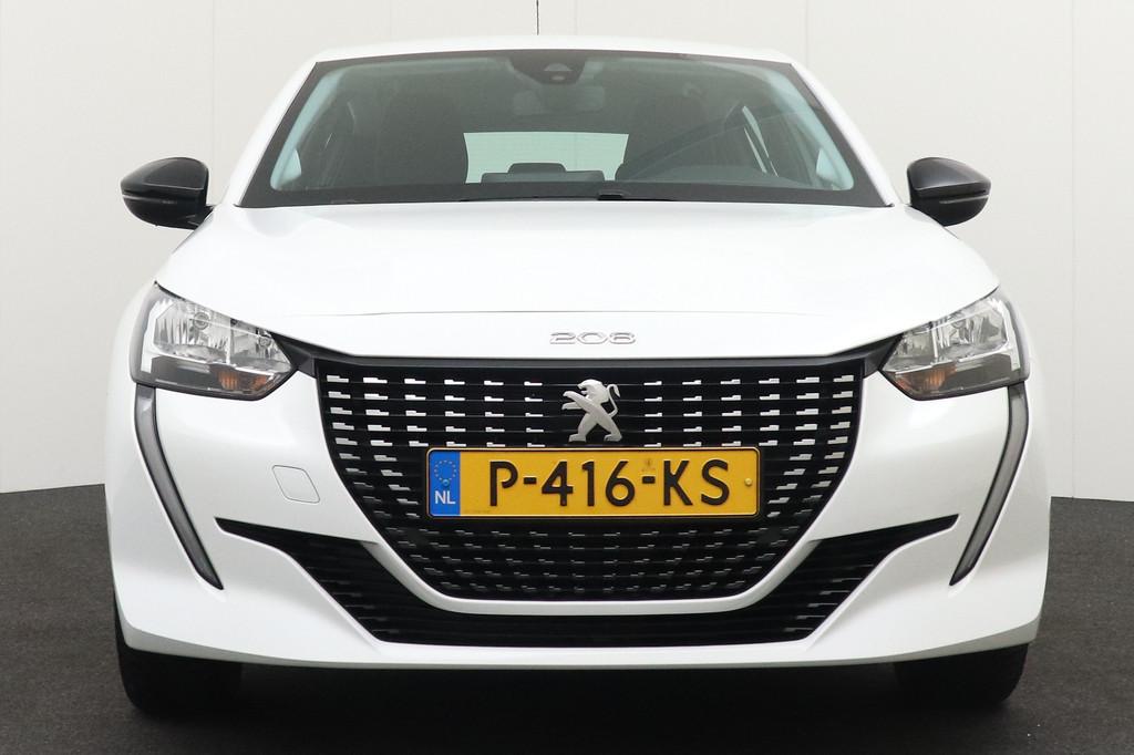 Peugeot 208 1.2T Business Carplay DAB Bluetooth (bj 2022), Voorwielaandrijving, Stof, 1199 cc, Wit