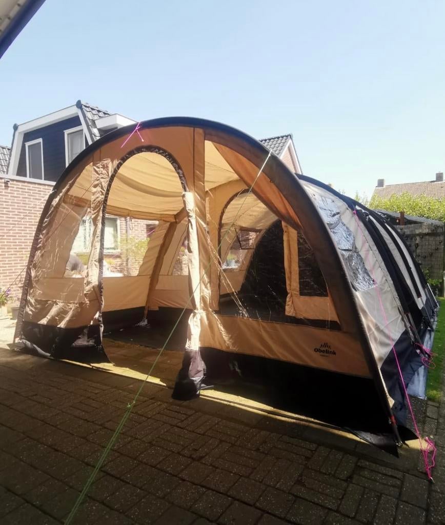 Obelink Familia 5 tent - Zo goed als nieuw, incl. grondzeil, Ophalen, Zo goed als nieuw, Tot en met 5