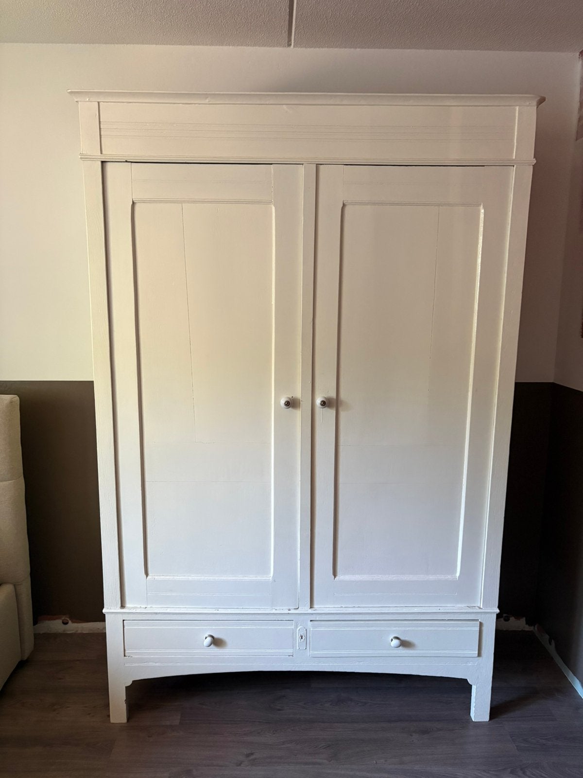 Brocante kast, Ophalen, 50 tot 100 cm, Zo goed als nieuw, Minder dan 100 cm