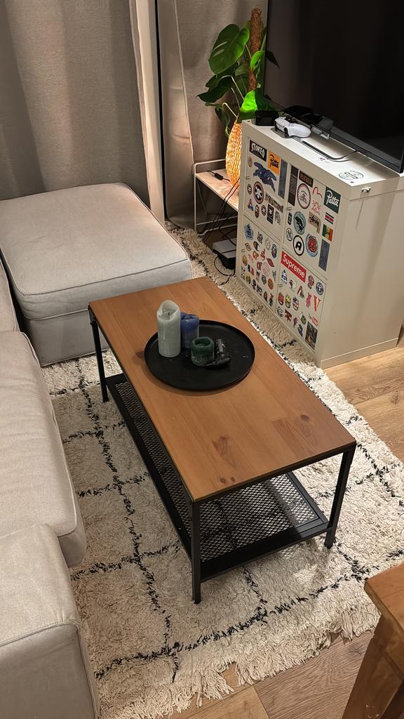 Koffie tafel, Ophalen, 50 tot 100 cm, Zo goed als nieuw, Minder dan 50 cm