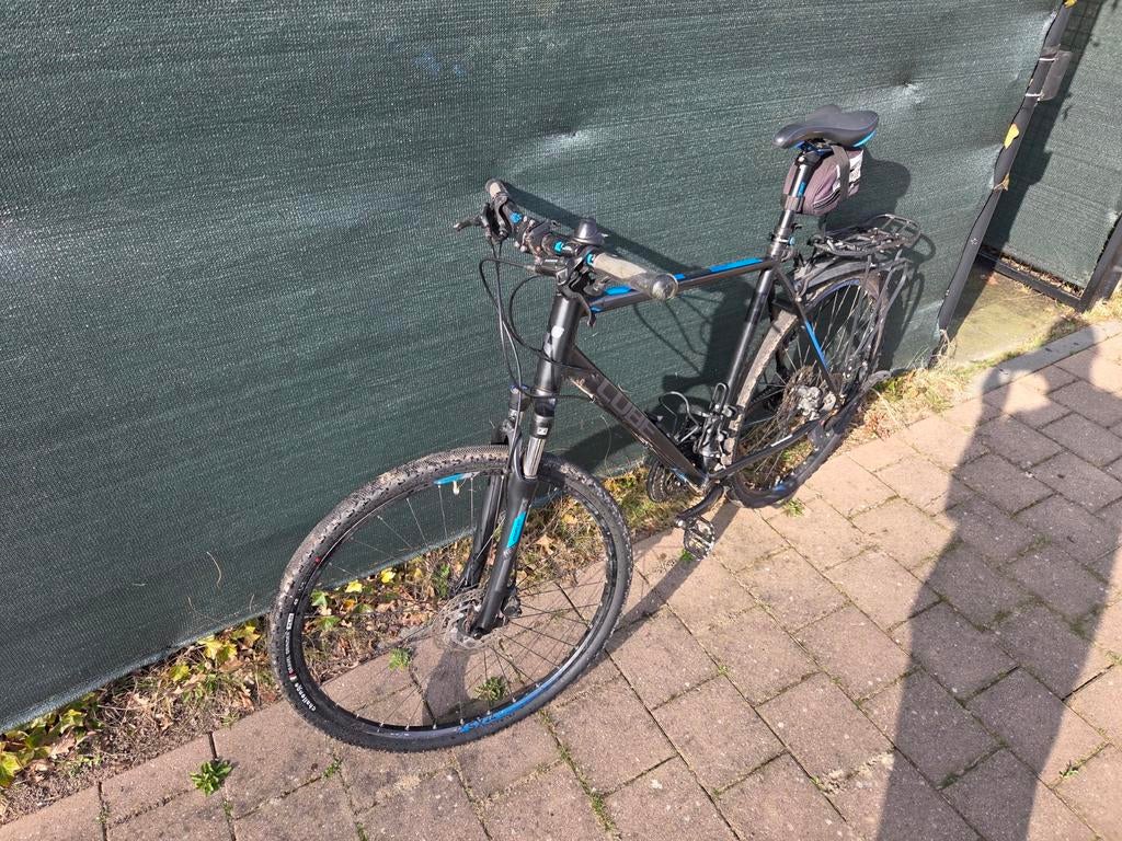 Cube Nature Pro fiets met achterdrager en spatbord, Fietsen en Brommers, Fietsen | Dames | Sportfietsen en Toerfietsen, Gebruikt