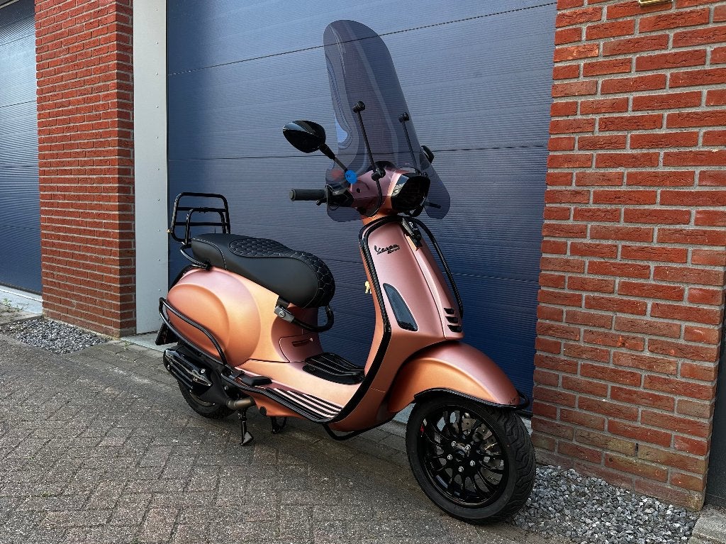 Nieuw | Vespa Sprint | 2024 | Custom Rose Gold | Full Option, Ophalen, Maximaal 45 km/u, Nieuw, Vespa S
