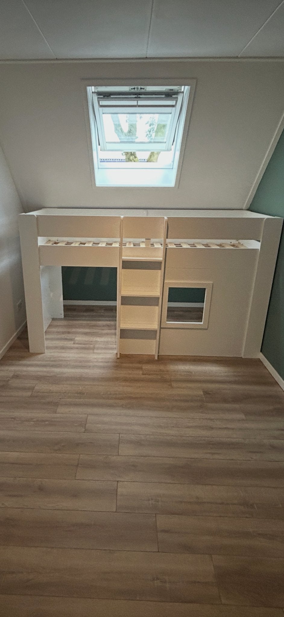 Halfhoogslaper - Ideaal voor kleine kamers, Ophalen, Gebruikt, 90 cm, Eenpersoons