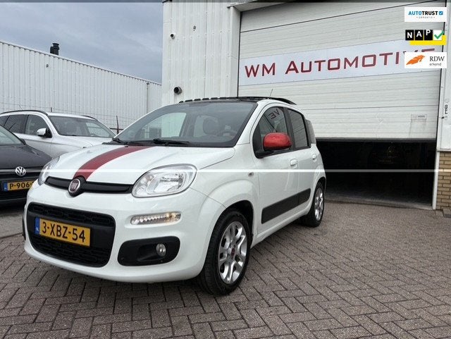 Fiat Panda 0.9 TwinAir panaramadak, Auto's, Voorwielaandrijving, Stof, Gebruikt, Panda