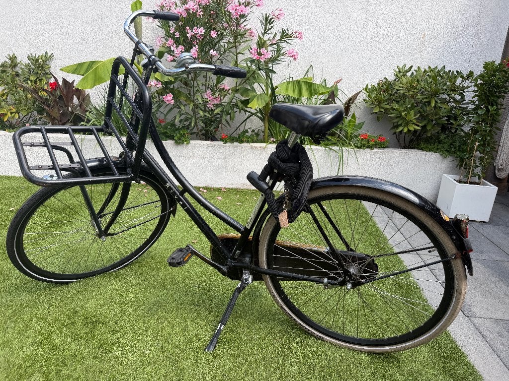 Rivel Omafiets, Fietsen en Brommers, Fietsen | Dames | Omafietsen, Ophalen, Terugtraprem, Gebruikt, 56 cm of meer
